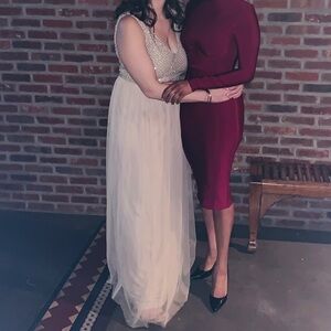 Adrianna Papell bridesmaid/ formal wedding guest dress